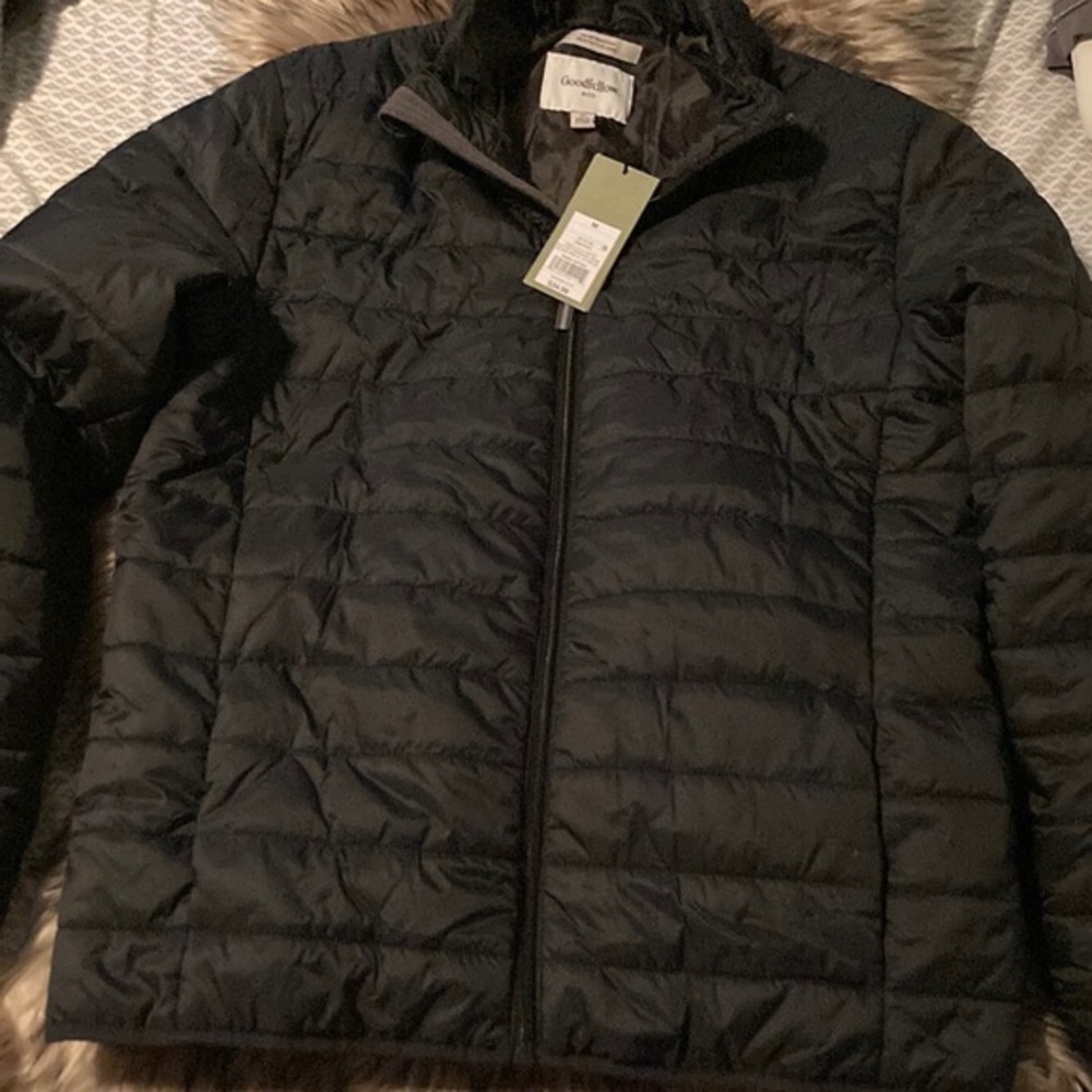 Goodfellow & co ◦ NWT black puffer jacket size M